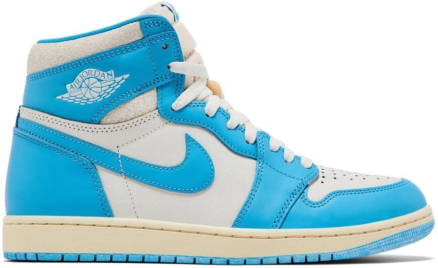 Jordan Air 1 High OG UNC Reimagined Men blauw Schoenen