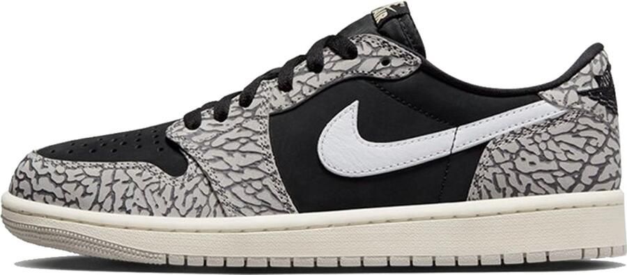 Nike Air Jordan 1 Low OG Elephant Print )