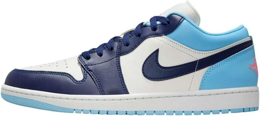 Nike Air Jordan 1 Low Blue Chill Obsidian Blue Sneakers Unisex Doos Zonder Deksel - Foto 2