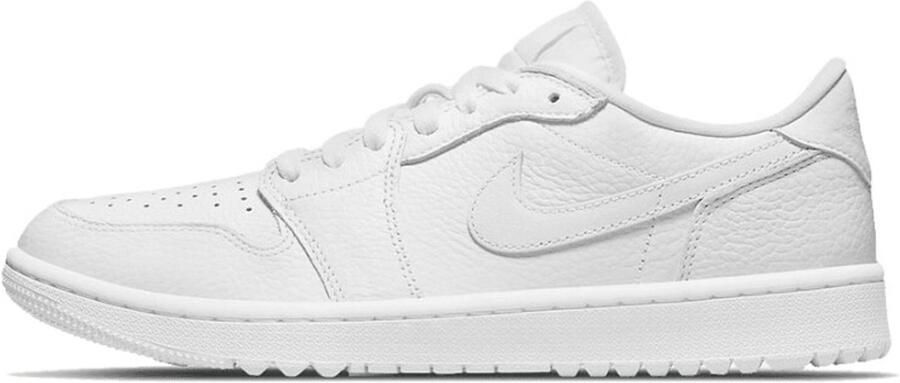 Nike Air Jordan 1 Low Golf Triple White Sneakers Unisex - Foto 3