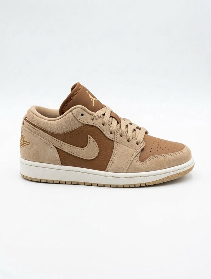 Nike Damesschoenen Air Jordan 1 Low Bruin- Dames Bruin