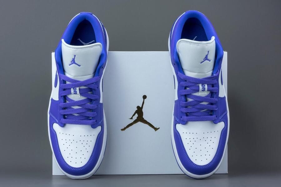 Nike Air Jordan 1 Low Psychic Purple (W) DC0774-500 PAARS Schoenen - Foto 9