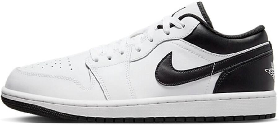 Nike Air Jordan 1 Low Reverse Panda Wit Zwart Sneakers Heren