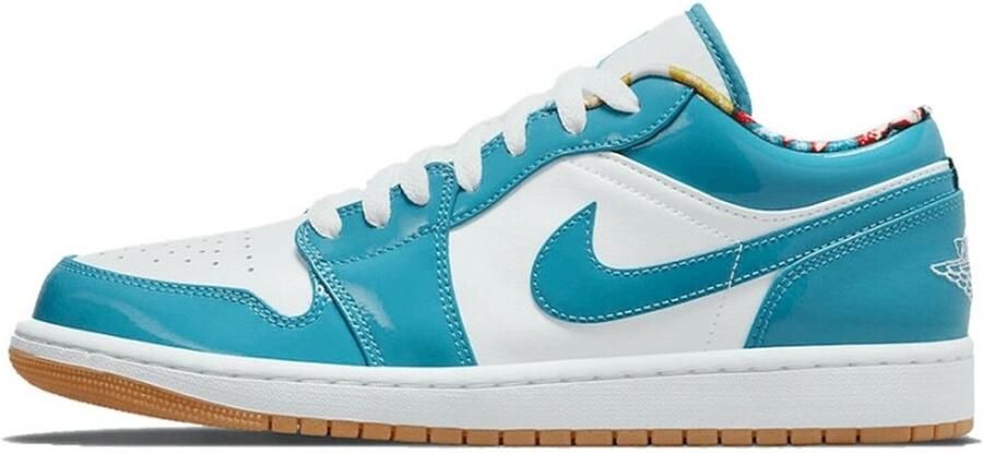 Nike Air Jordan 1 Low SE Barcelona Cyber Teal D Sneakers - Foto 3