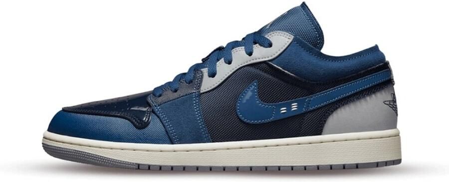Nike Air Jordan 1 Low SE Craft Herenschoenen 47.5 Obsidian French Blue Sail Ashen Slate