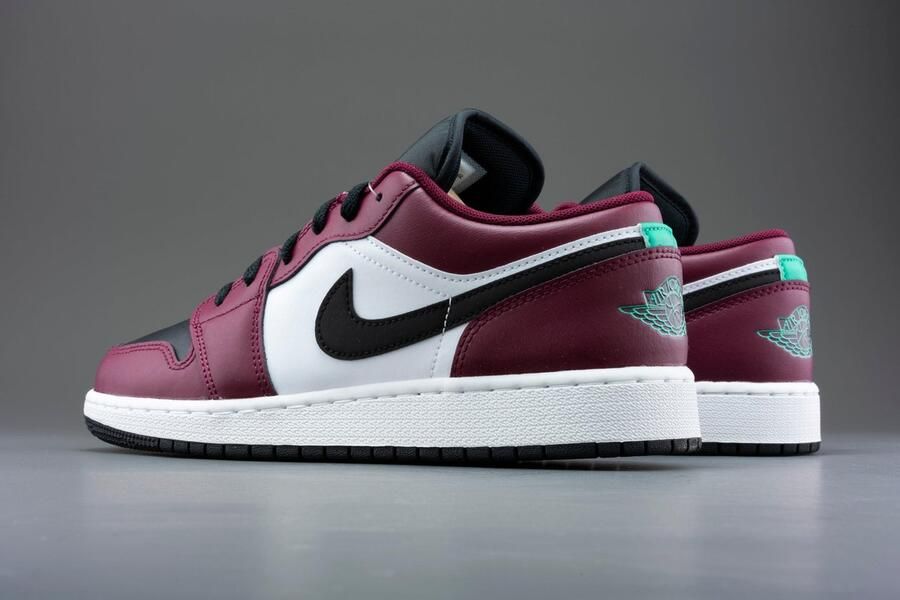 Nike Air Jordan 1 Low SE Dark Beetroot Roma Green (GS) DM0589-635 DARK BEETROOT ROMA GREEN Schoenen - Foto 2