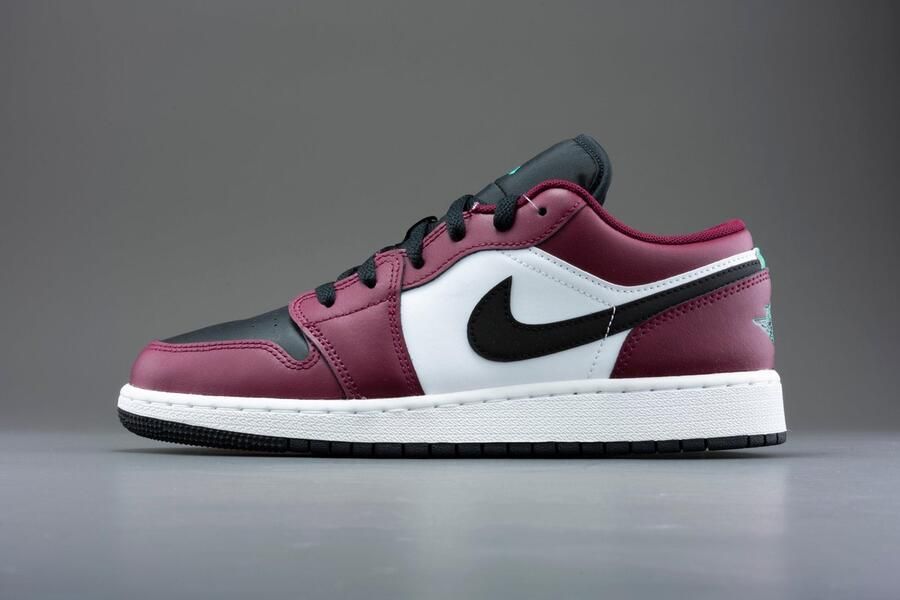 Nike Air Jordan 1 Low SE Dark Beetroot Roma Green (GS) DM0589-635 DARK BEETROOT ROMA GREEN Schoenen - Foto 5
