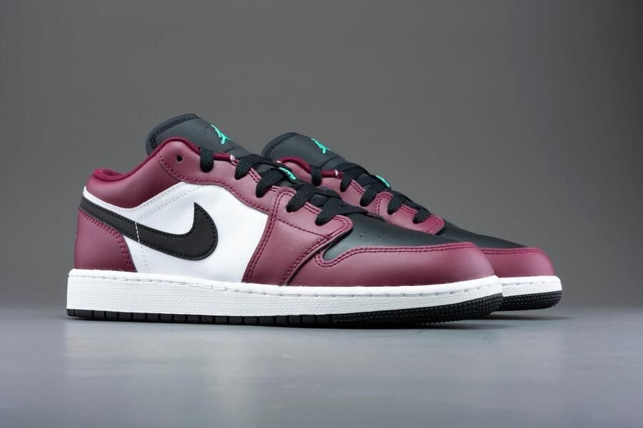 Nike Air Jordan 1 Low SE Dark Beetroot Roma Green (GS) DM0589-635 DARK BEETROOT ROMA GREEN Schoenen - Foto 6