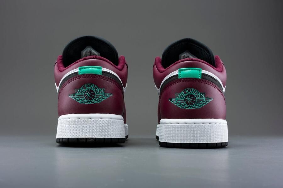 Nike Air Jordan 1 Low SE Dark Beetroot Roma Green (GS) DM0589-635 DARK BEETROOT ROMA GREEN Schoenen - Foto 7