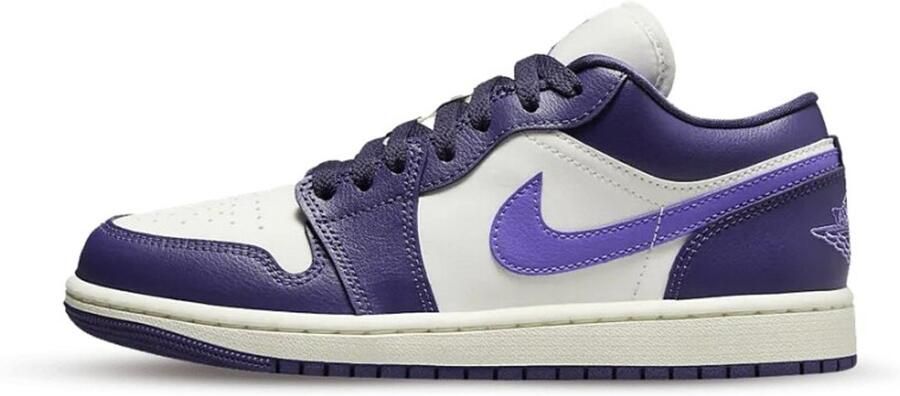 Nike AIR JORDAN 1 LOW SKY J PURPLE (WOMEN S) D PAARS DAMES SNEAKERS - Foto 2