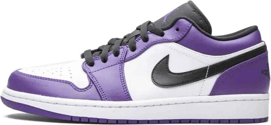 Nike Air Jordan 1 Low Sneaker Limited Edition Paars Wit - Foto 2