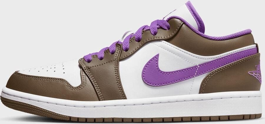 Nike Air Jordan 1 Low Sneakers Heren Palomino Wilberry White