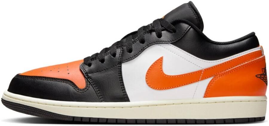 Nike Air Jordan 1 Low Shattered Backboard Oranje Wit Zwart Sneakers Heren