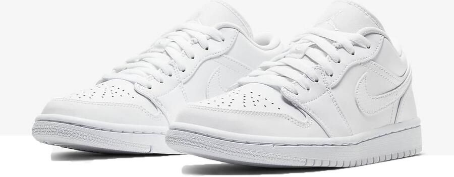 Jordan Nike WMNS Air 1 Low Triple White Wit AO9944 111 EUR