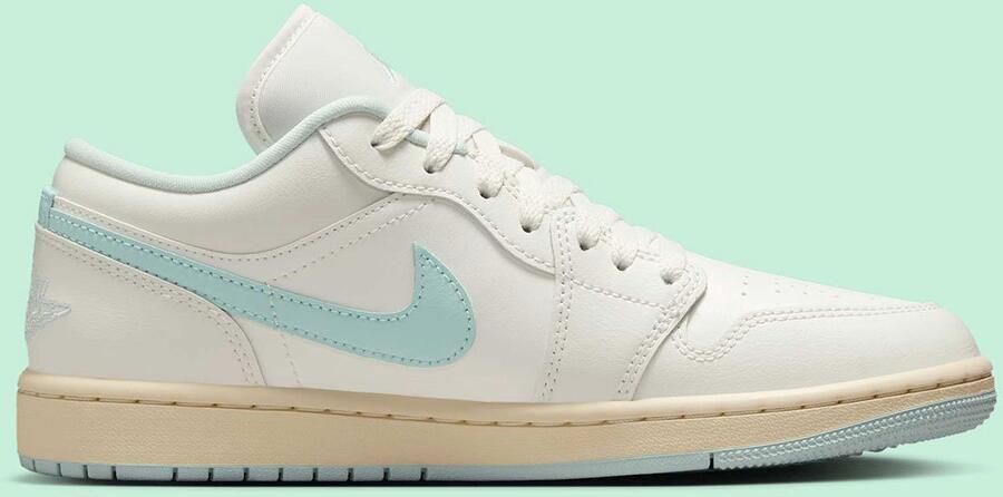 Nike Air Jordan 1 Low Unisex Sneaker Wit Blauw Limited edition