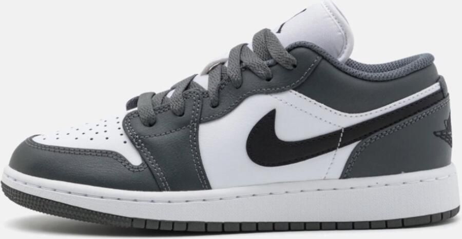 Nike AIR JORDAN 1 LOW UNISEX Sneakers laag white black iron grey”