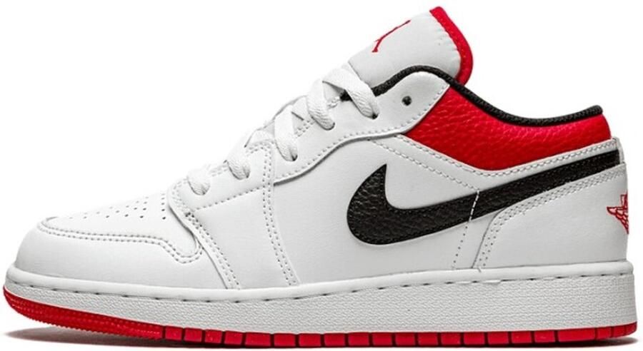 Nike Air Jordan 1 Low University Red Black Sneakers Unisex