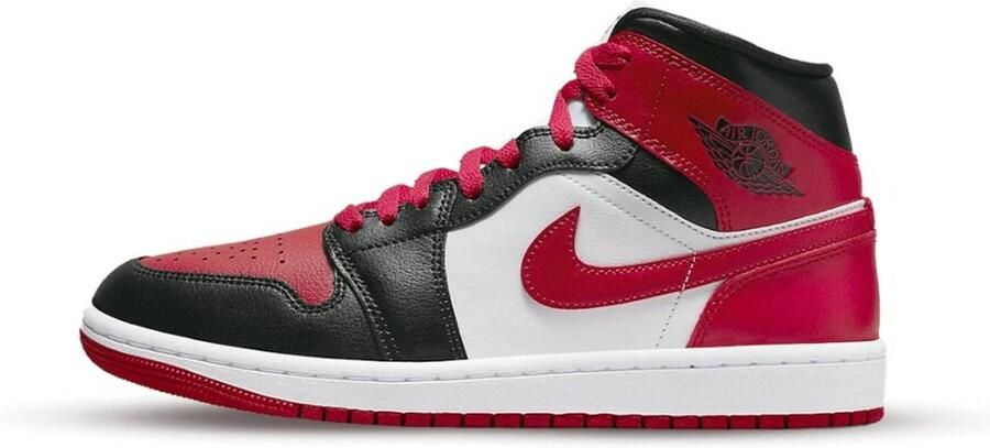 Jordan Wmns Air 1 Mid Black Gym Red White Schoenmaat 37 1 2 Sneakers BQ6472 079
