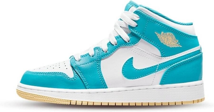 Nike Air Jordan 1 Mid Aquatone (GS) DQ8423-400 Kleur als op foto Schoenen - Foto 3