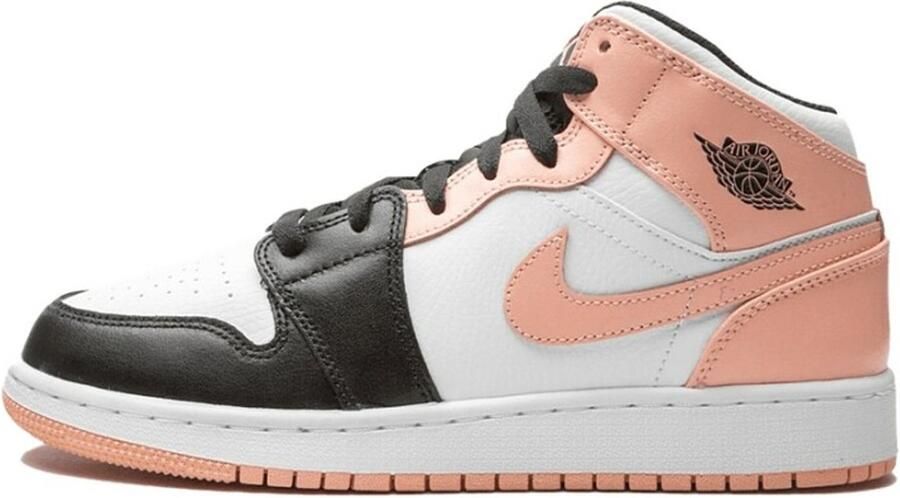 Nike Air Jordan Mid (GS) White Artic Orange-Black - Foto 2