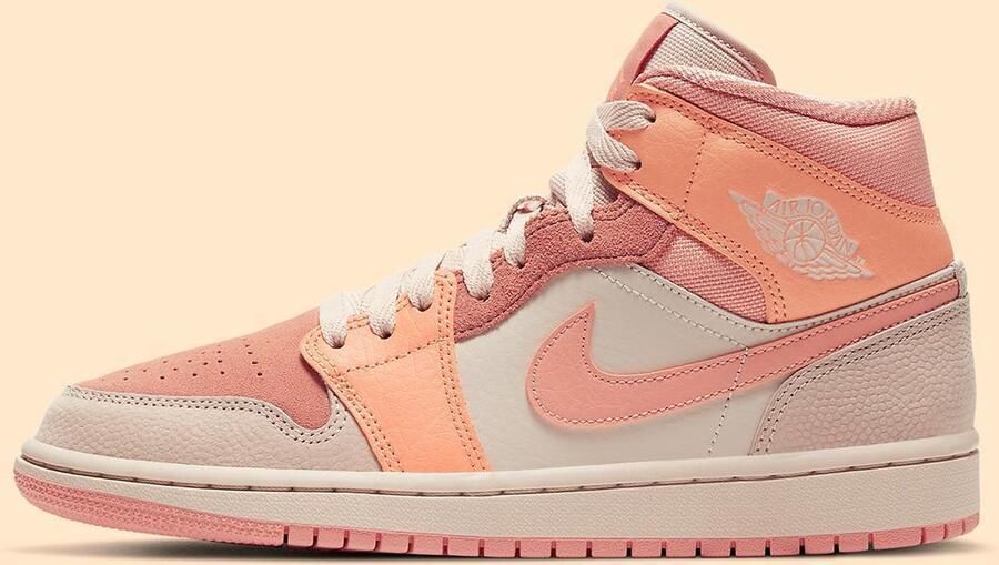Jordan Nike Air 1 Mid Atomic Orange Apricot Agate DH4270 800 EUR