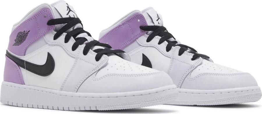 Nike Air Jordan wmns Nike Air Jordan 1 Mid Barely grape (GS) Y DQ8423 - Foto 7