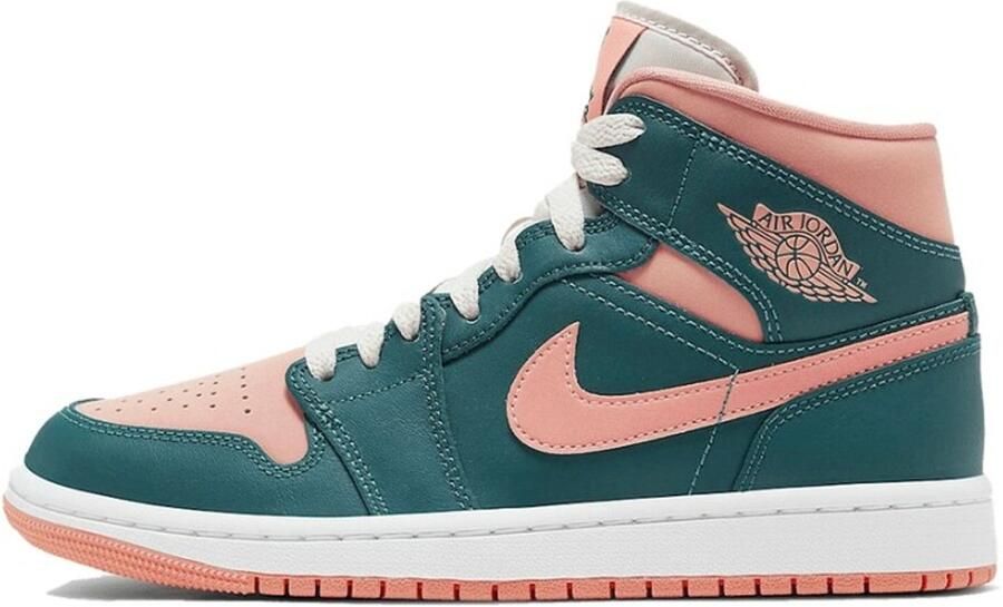 Nike Air Jordan 1 Mid Dark Teal Green Sneakers Unisex - Foto 3