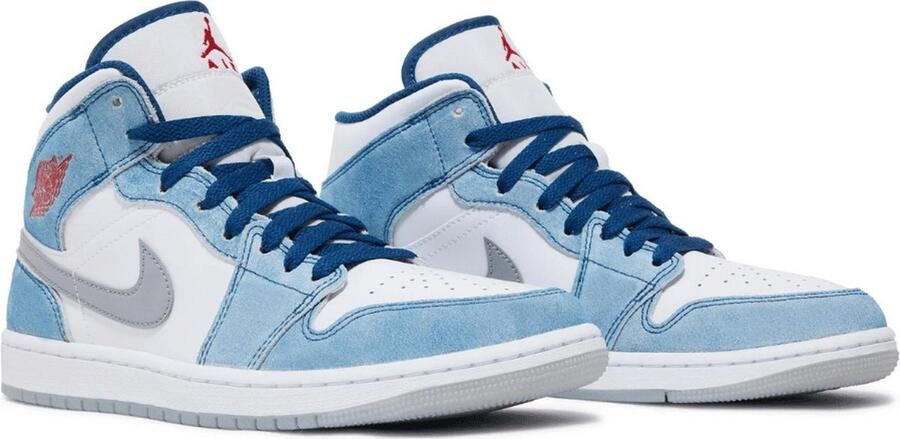 Nike Air Jordan 1 Mid (GS) French Blue DR6235 - Foto 4