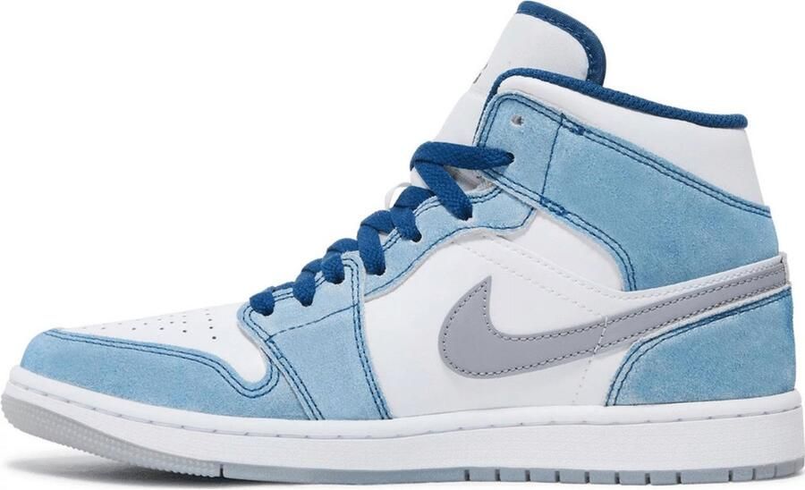 Nike Air Jordan 1 Mid (GS) French Blue DR6235 - Foto 3