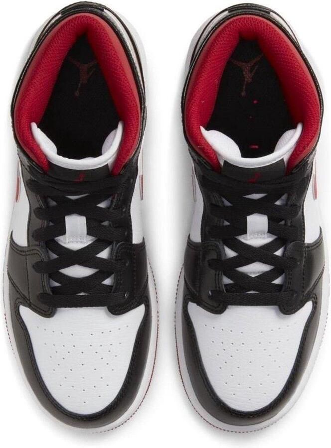 Jordan Nike Air 1 Mid (GS) White Gym Red-Black DJ4695 122 EUR - Foto 2