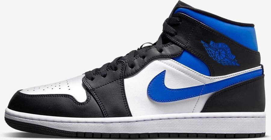 Air Jordan 1 Mid Nike White racer Blue-Black 554724 140 EUR