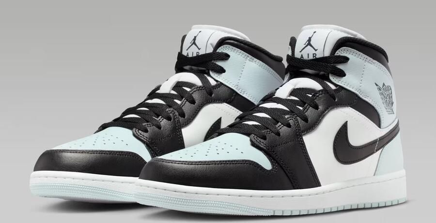 Jordan Herenschoenen Air 1 Mid Zwart- Heren Zwart