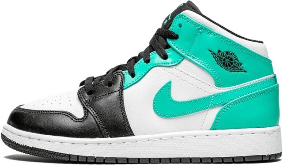 Jordan Nike Air 1 Mid(GS ) White Tropical Twist Black 554725 132 EUR