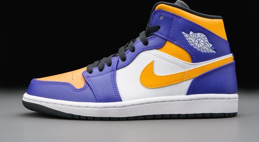 Nike Air Jordan 1 Mid Lakers (2022) DQ8426-517 Kleur als op foto Schoenen - Foto 6