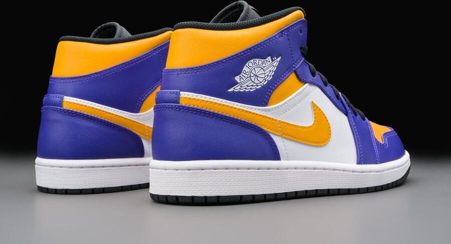 Nike Air Jordan 1 Mid Lakers (2022) DQ8426-517 Kleur als op foto Schoenen - Foto 7