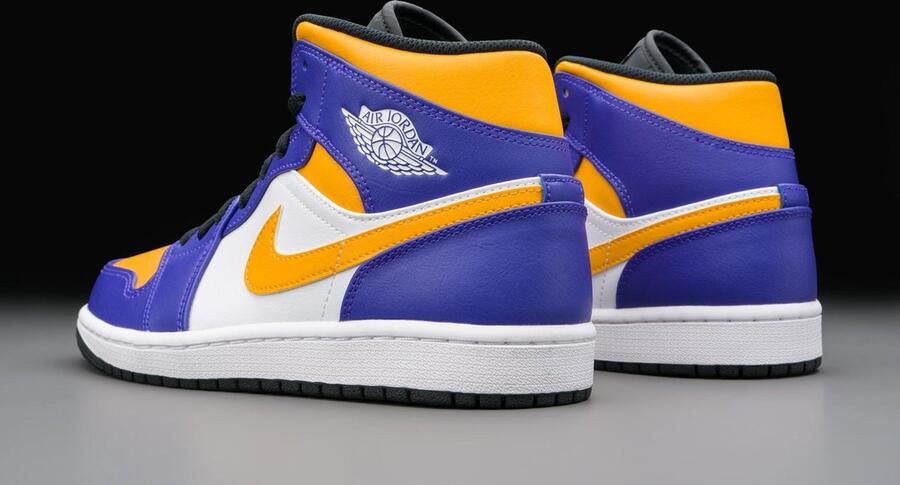 Nike Air Jordan 1 Mid Lakers (2022) DQ8426-517 Kleur als op foto Schoenen - Foto 8