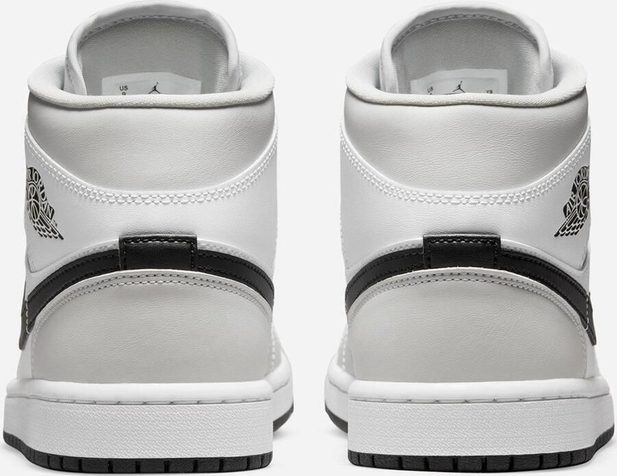 Air Jordan 1 Mid Nike Grey Fog Black White BQ6472 015 EUR - Foto 2