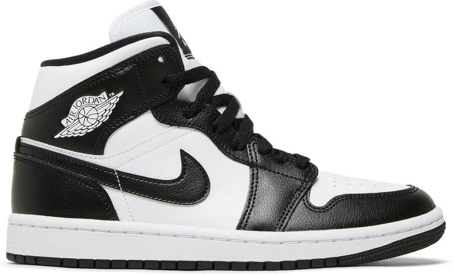 Jordan Wmns Air 1 Mid Basketball Schoenen white black white maat: 36 beschikbare maaten:36.5 37.5 38.5 39 40.5 41 42 36