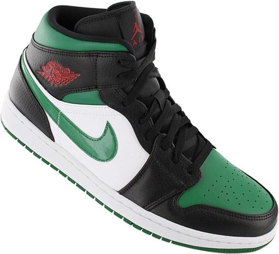 Nike Air Jordan 1 Mid Green Toe Sneaker Limited edition