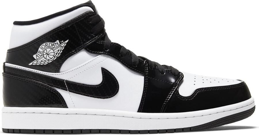 Air Jordan 1 Mid Nike SE ASW Black White DD1649 001 EUR - Foto 2