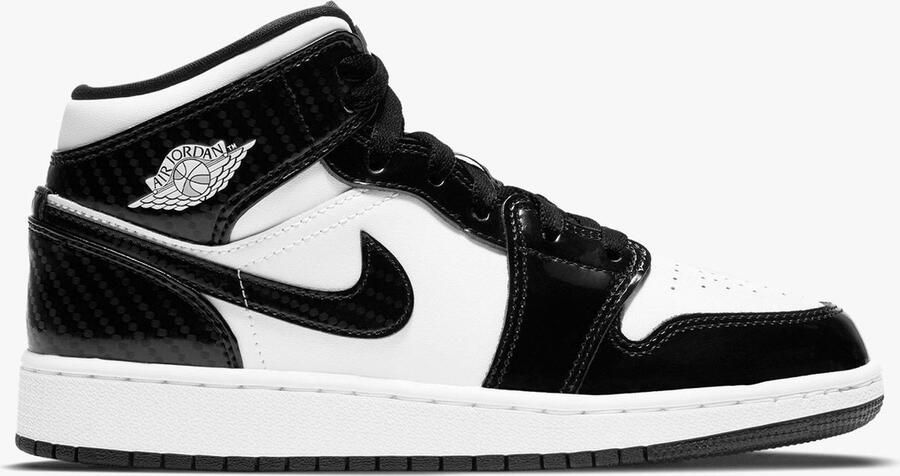 Nike Air Jordan 1 Mid SE ASW (GS) Black White DD2192