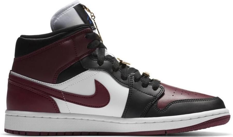 Nike Air Jordan 1 Mid SE Black Dark Beetroot-White CZ4385
