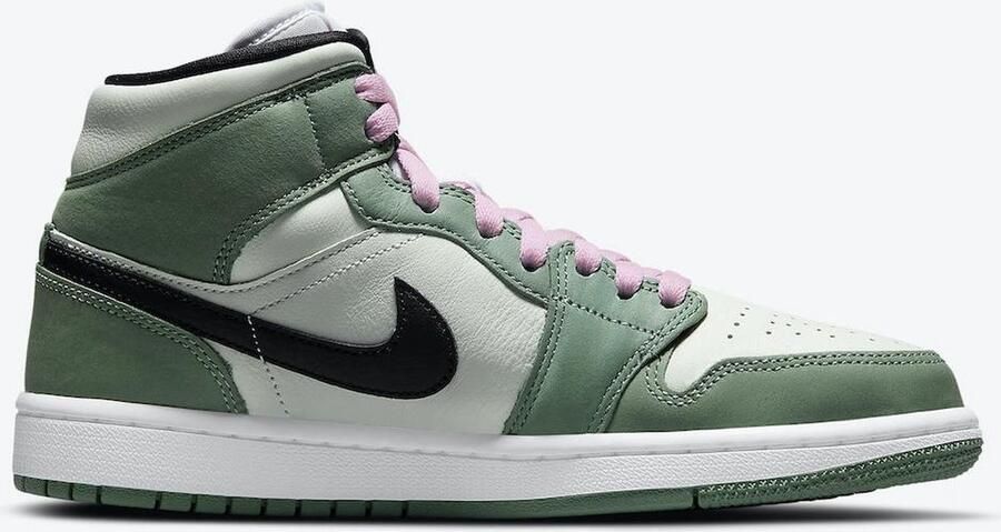 Nike Air Jordan 1 Mid SE Dutch Green Black-Barely Green CZ0774