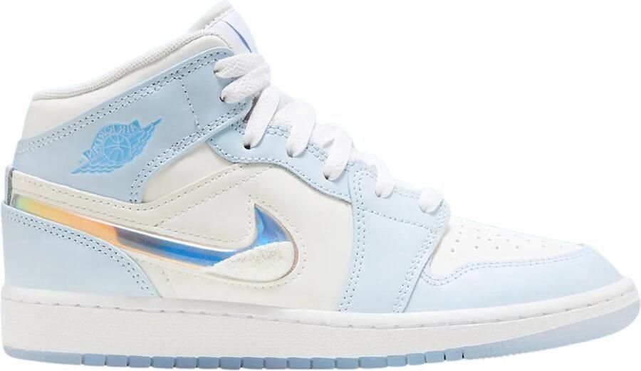 Nike Air Jordan 1 Mid SE Glitter Swoosh Y)