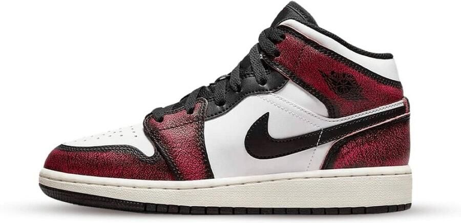 Jordan Nike Air 1 Mid SE(GS ) Wear Away Chicago FB0568 006 EUR - Foto 4
