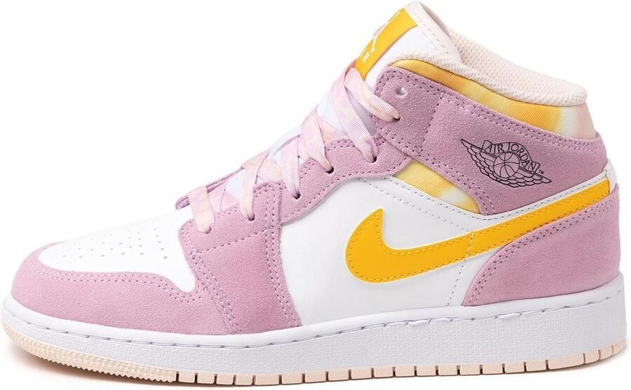 Jordan Nike Air 1 Mid SE(GS ) LT Artic Pink University Gold DC9517 600 EUR - Foto 2