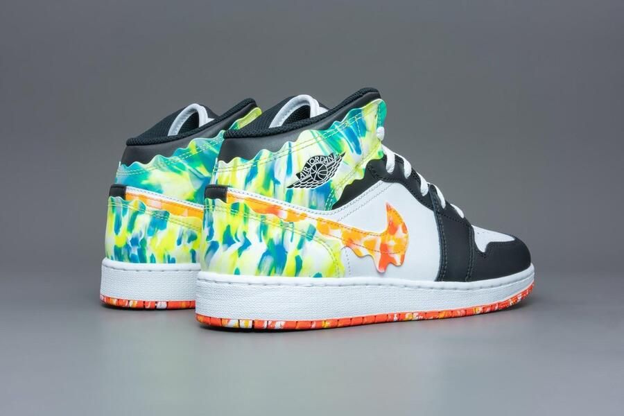 Nike Air Jordan 1 Mid SE Slim Vortex (GS) DJ6563-038 Kleur als op foto Schoenen - Foto 2