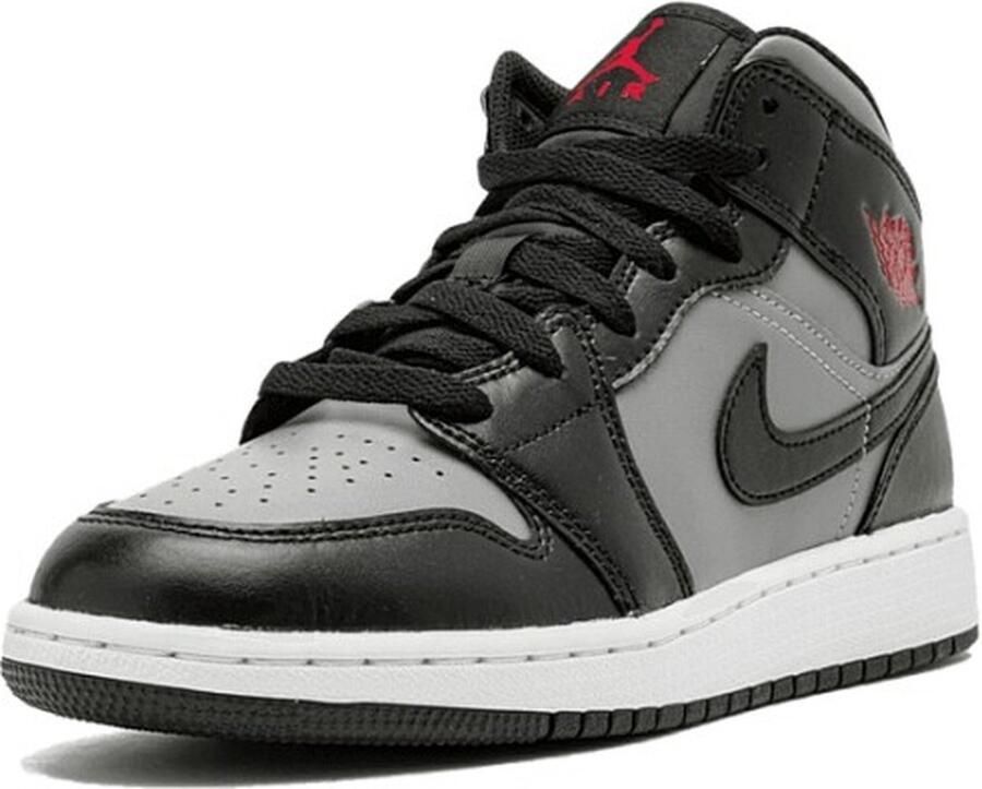 Nike Air Jordan 1 Mid Shadow Red (GS) 554725-096 ROOD Schoenen