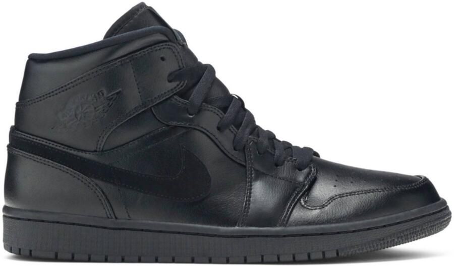 Nike Air Jordan 1 Mid Sneaker Limited Edition Zwart