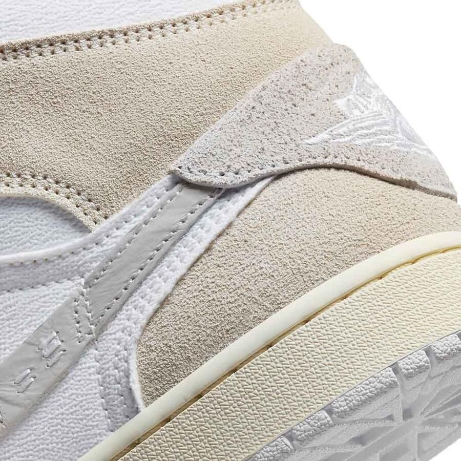 Nike Air Jordan 1 Mid Sneaker SE Craft White Grey Schoenmaat EU
